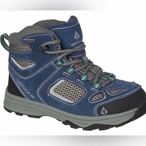 Vasque Breeze III UltraDry Kid's Size 11 Waterproof Hiking Shoes Blue Gray EUC!!